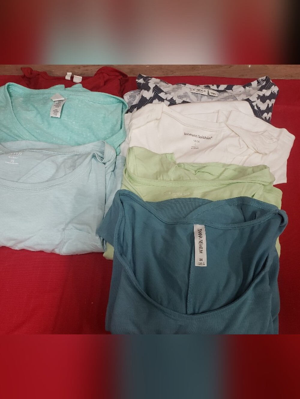 Bundle of 7 Womens Tops 2X And 3X
